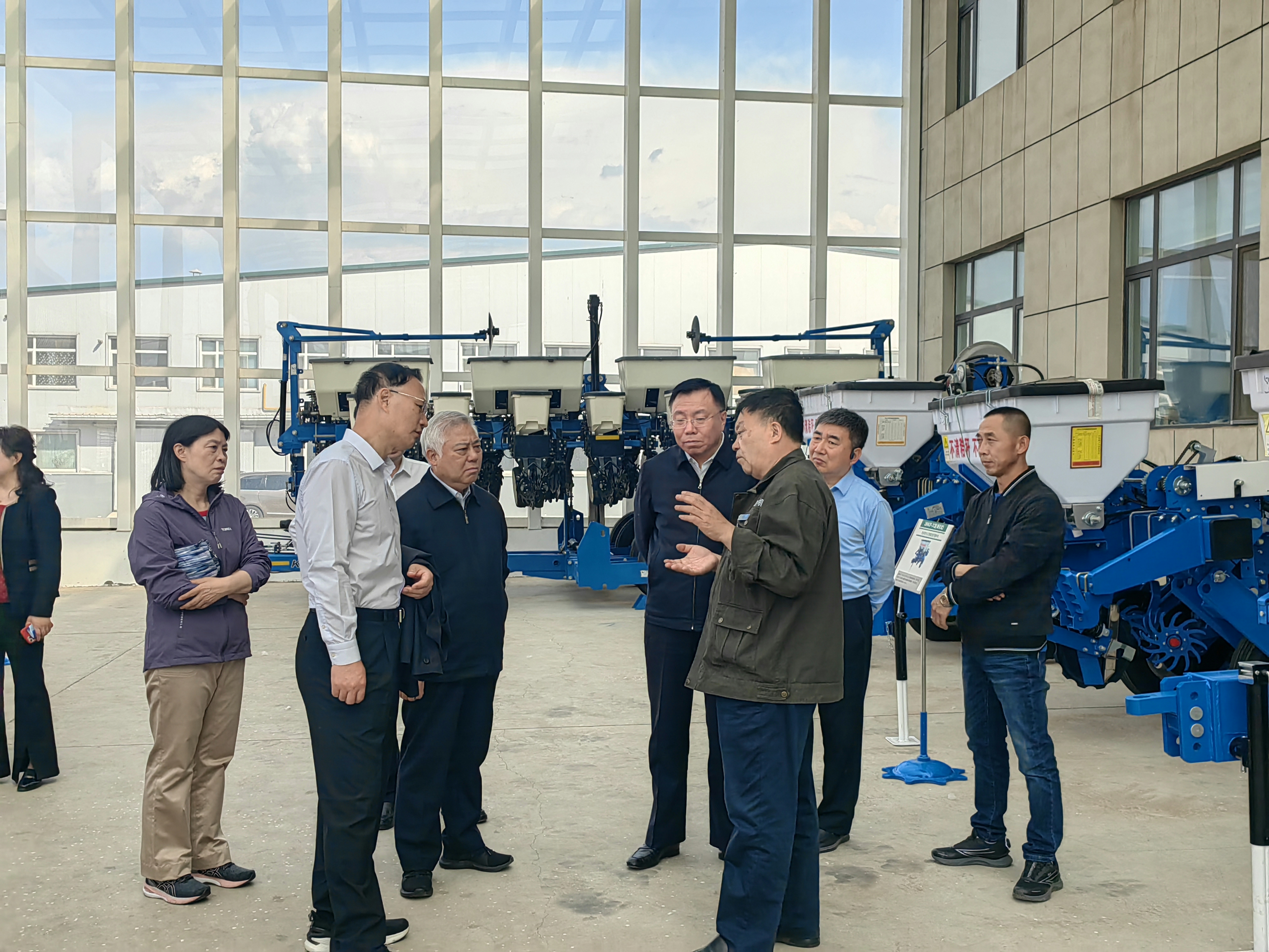 中央主題教育第四指導組組長盛茂林一行蒞臨吉林康達調研指導工作